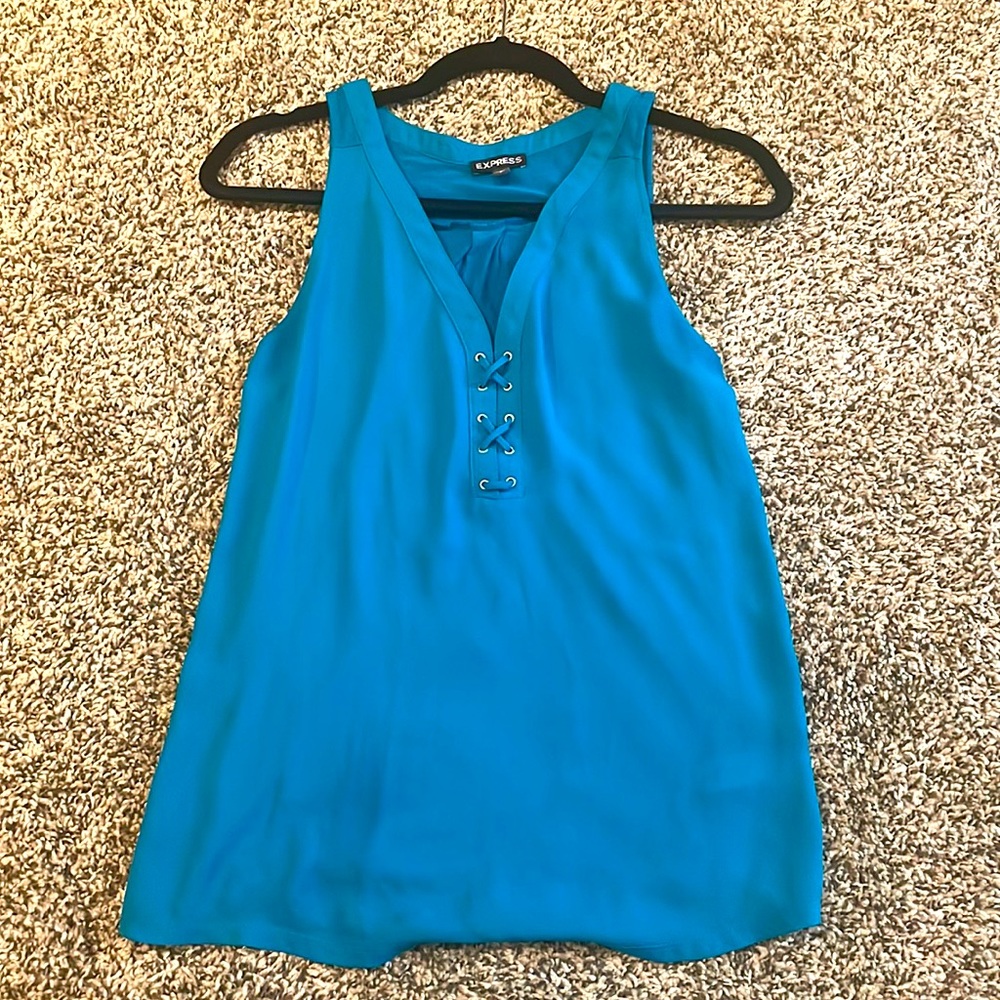 Teal Express Top